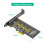 Adapter M.2 NGFF NVMe SSD do PCI-E 3.0 1X 7