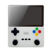 R39S Retro Handheld Video Game Console Linux System 4-Tums IPS-Skärm Bärbar PSP-Videospelsspelare 64GB Vit