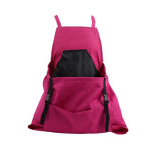 Gardening Aprons for Women with Pockets, Waterproof Garden Apron Harvest Basket for Fruit Berry Picker Rose Red