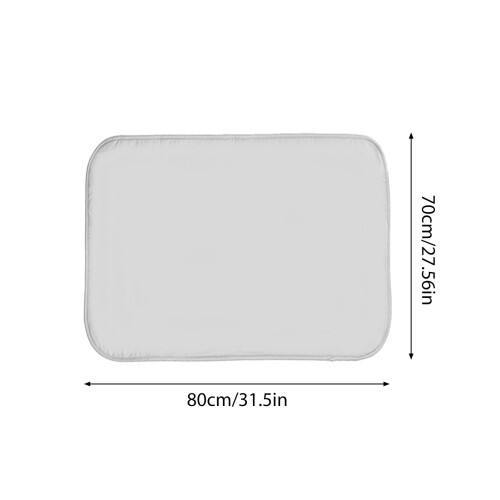 (Single-side flat thickened model 70*80CM) Tabletop Ironing Mat - Heat Insulation Pad 1