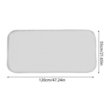 (Single-side flat thickened model 55*120CM) Tabletop Ironing Mat - Heat Insulation Pad