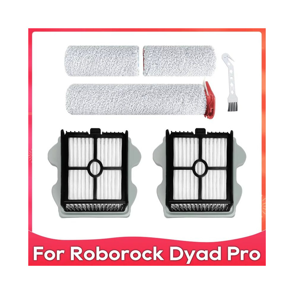 Compatible For Dyad Pro / Dyad Pro Combo/Wd2h1a/A10 Ultra Soft Brush Roller Hepa Filter Accessory Part Spare 6031540409118