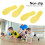 2 Pair Yellow Footprint Floor Markers 1