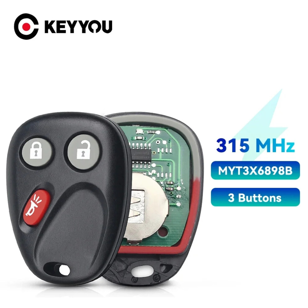 Car Remote Key For Chevrolet Trailblazer For Buick Rainier For Gmc Envoy Fob 3 Buttons 315Mhz Myt3x6898b 6935161653533