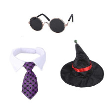 (style4) Pet Halloween Costume Pet Dog Cape And Hat