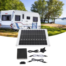 20W Solar Fountain Pump Kit, 12V Low Noise Water Pump for Pond Garden