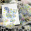 2 Sheets Purple Flower Decals PET Waterproof 10
