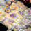 2 Sheets Purple Flower Decals PET Waterproof 11