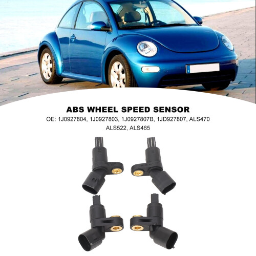 4pcs ABS Wheel Speed Sensor 1J0927804 Octavia 2