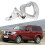 Chrome Plated Rear Front Interior Door Handle for SUV 68004828AA 14