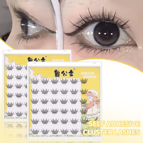 (Stars) Pre-Glued DIY Curly Lashes for Cosplay 1