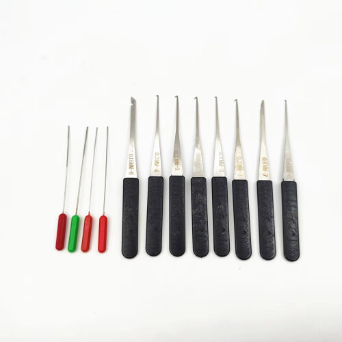 Broken Key Remove Tool Set Locksmith Extractor Tools Kit with Tension Wrench Tools for home Helper