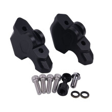 Accesorios para Motocicletas, Elevador de Manillar, Barra de Arrastre, Adaptador de Extensión de Abrazadera para R1300GS R1300 GS, Color Negro
