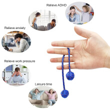 (A) Steel Begleri Beads for Fidgeting & Focus