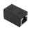 10PCS RJ45 Shielded Network Cable Connectors Black for Ethernet Extension 9