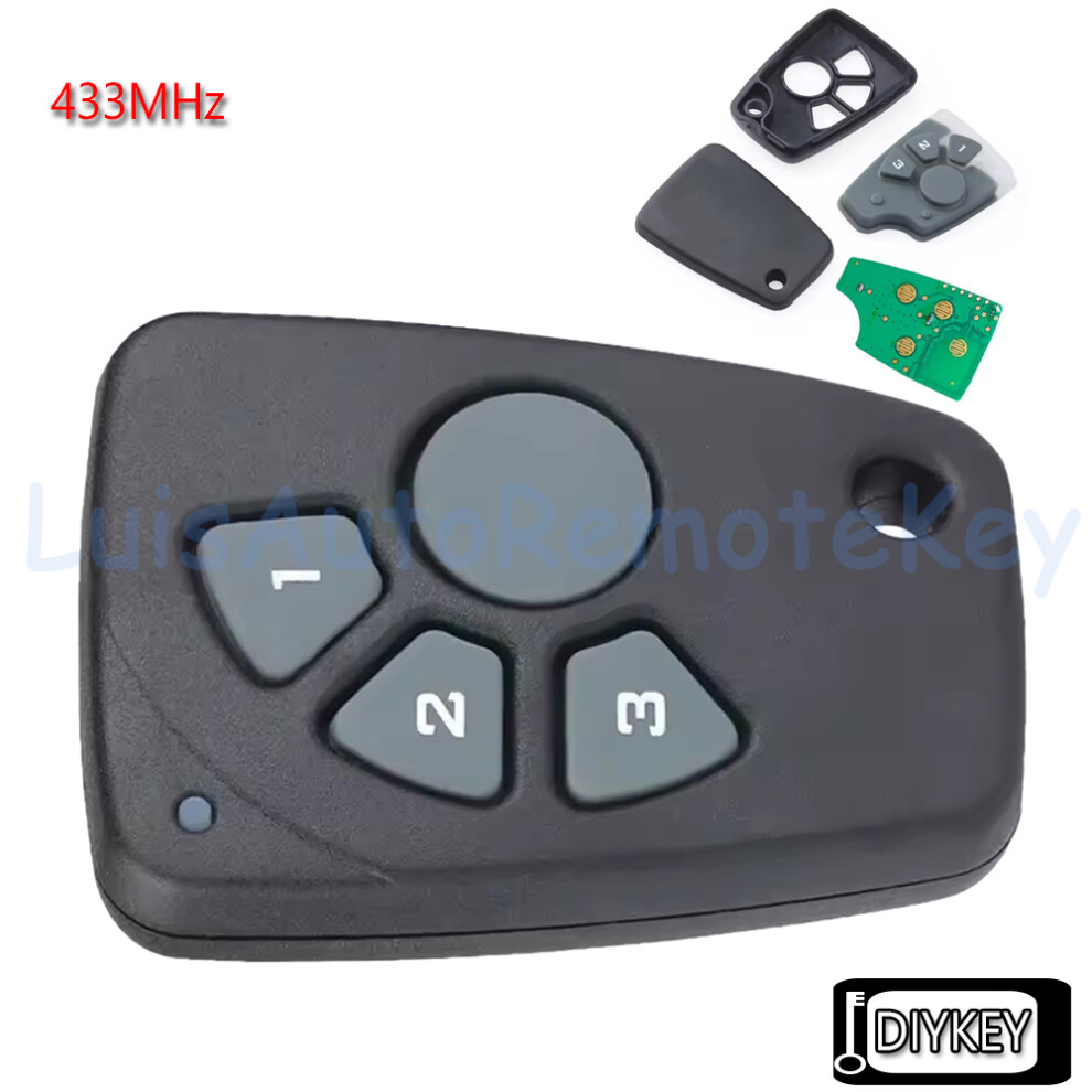 4 Buttons Remote Car Key Fob 433Mhz Replacement For Chevrolet Cruze Spark Onix Silverado Volt Camaro Aveo Sonic 6935161644678