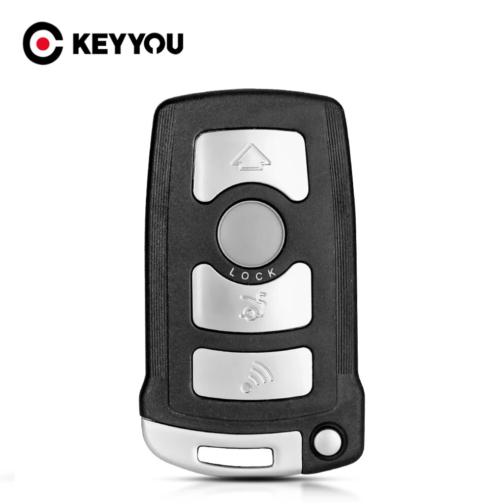 4 Buttons Remote Auto Key Shell For Bmw 7 Series E65 E66 Hu92 4 Buttons Keyless Entry Car Key Fob Case Insert Small Key 6935161644647