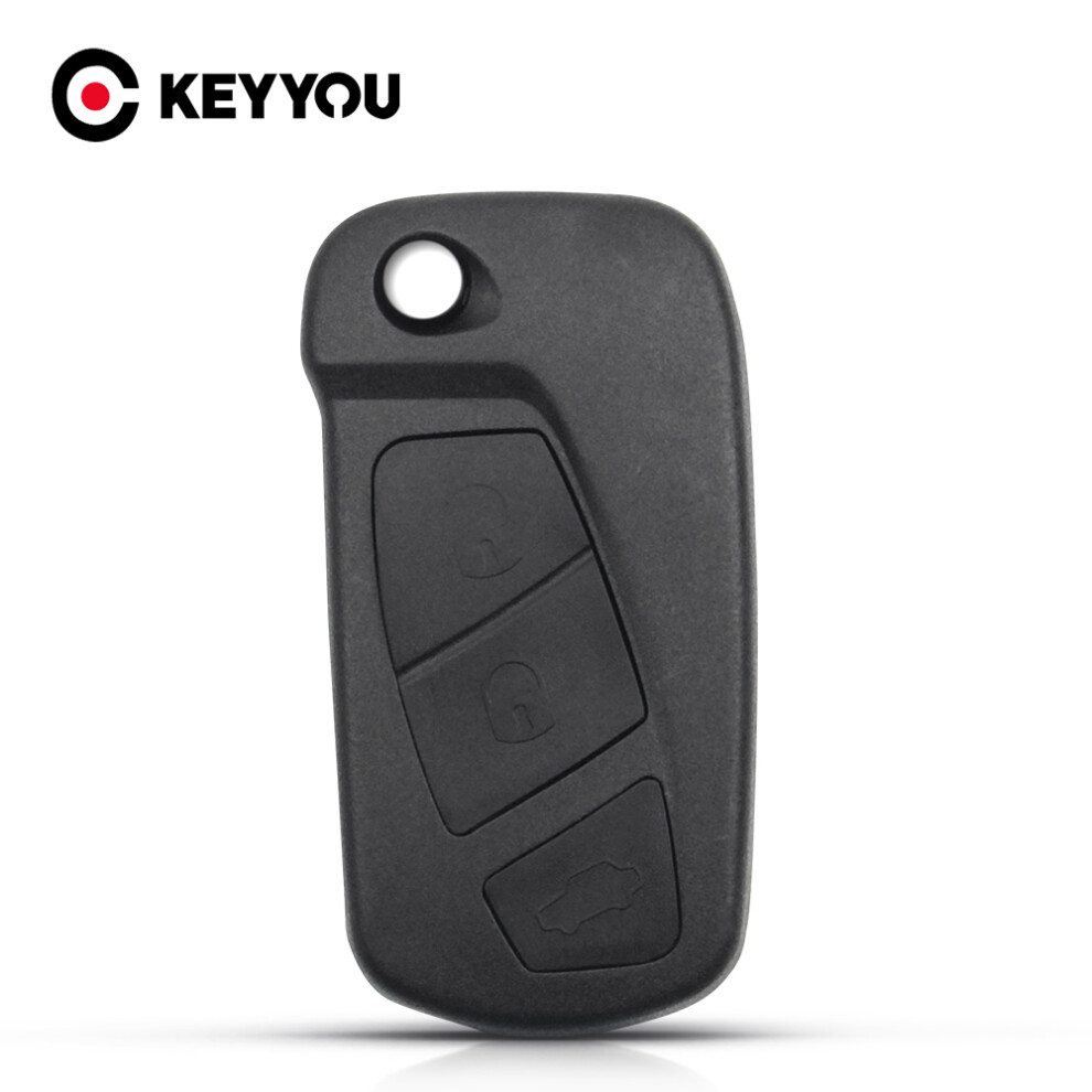 3 Buttons Flip Remote Control Key Shell Cover Case Fob For Ford Ka Mk2 Replacement Car Key Uncut Blade 6935161641509