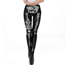 (S,COLOR 5)Halloween Leggings for Women Funny Graphic Stretchy Pants