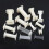 (58x27x31mm) 10pcs Wire Bobbin Coil Plastic Shelf Skeleton For Fequency Divider Speaker 3