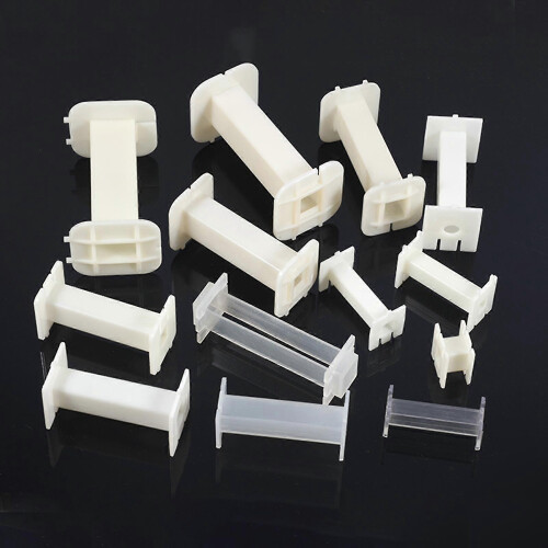 (58x27x31mm) 10pcs Wire Bobbin Coil Plastic Shelf Skeleton For Fequency Divider Speaker 2