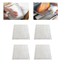 12-Layer Wood Fiber Dish Towel, 110g, Oil-Proof