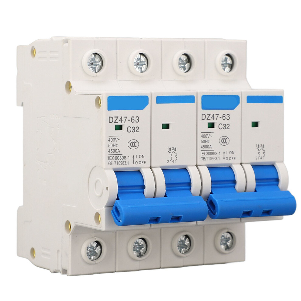 Berm Din Rail Interlock Breaker 2P 32A Overload 7055741621109