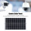 8W 5V Portable Solar Panel with Type-C Output for Phone & Camera 3