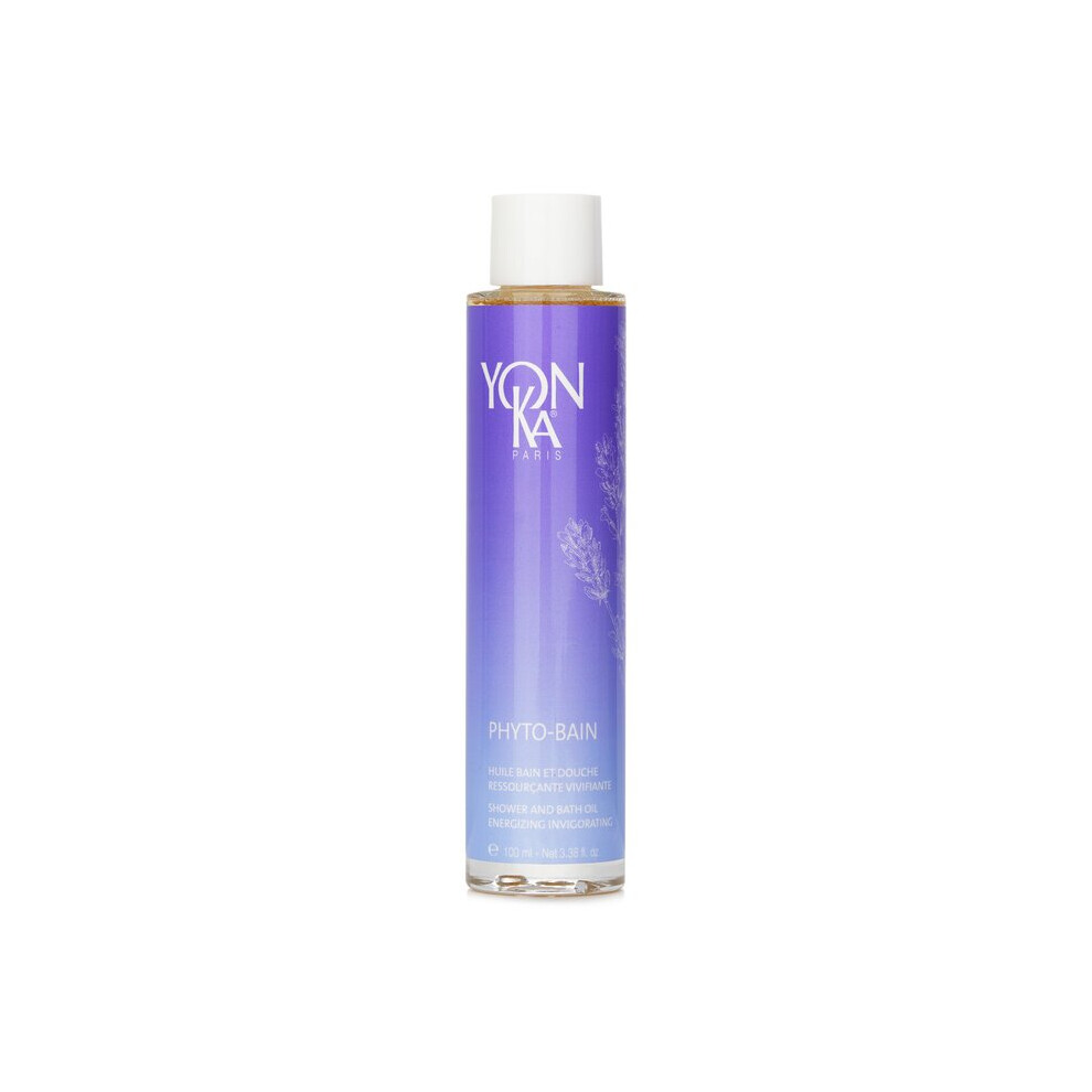 Yonka Lavender Phyto-Bain Energizing, Invigorating Shower & Bath Oil - 100Ml/3.38Oz
