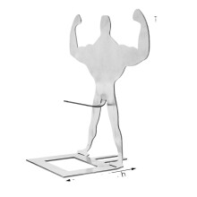Muscle Male Shape Hot Dog Sausage Rack Outdoor Reusable Hot Dog Oven Bbq Accessories