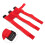 Adjustable Fire Extinguisher Holder Belt for Jeep Wrangler/Gladiator Red 6