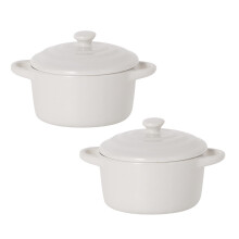 2Stk Haushalts Pudding Schalen Multifunktions Eintopf Dampf Schalen