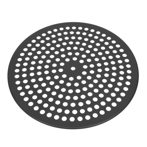 Perforated Pizza Pan: Nonstick 8.92 Inch Baking Tray With Hole Design