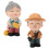 2pcs Grandpa Grandma Cake Topper Set 5