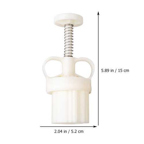 1Stk DIY Erdbeer Backform ABS Weiß Handdruck Kuchenform Backhilfe 1