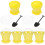 20Stück Blumentopf Cupcake Förmchen, Gelee Förmchen, Dessert Förmchen 8