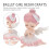 Compact Roze Ballet Resin Voor Thuisdecor 3