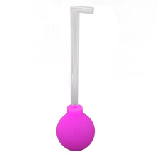 Strumento in vetro per rimuovere i calcoli tonsillari – Pulitore manuale per bocca, colore rosa rosso, 20,5x5,5 cm