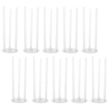 10 Sets Cake Lade Steun Stro Halter Brugstaaf