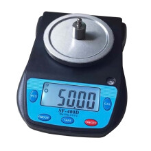 500 g  0,01 g hochpräzise digitale Waage, elektronisch, kompakt, rund