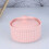 keramik backschale hitzebeständig mit deckel für pudding gelee pink 8