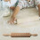 wooden rolling pin with easter egg pattern for home baking 3