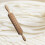 wooden rolling pin with easter egg pattern for home baking 9