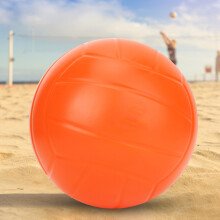 PU Volleyball Air Inflation Sport Equipment, 10cm, Orange for Indoor & Outdoor