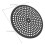 Perforated Pizza Pan: Nonstick 8.92 Inch Baking Tray With Hole Design 3
