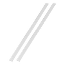 2 stück acryl plätzchendickenmesser für fondant & backen, portable