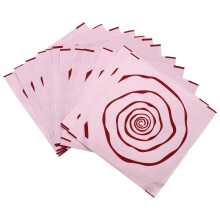 100St Roze Chocolade Suikerwikkels Van Voedselveilig Aluminiumfolie