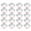 20 Sets Puddingbekers Multifunctionele Cupcakebekers Dessertverpakkingen 11