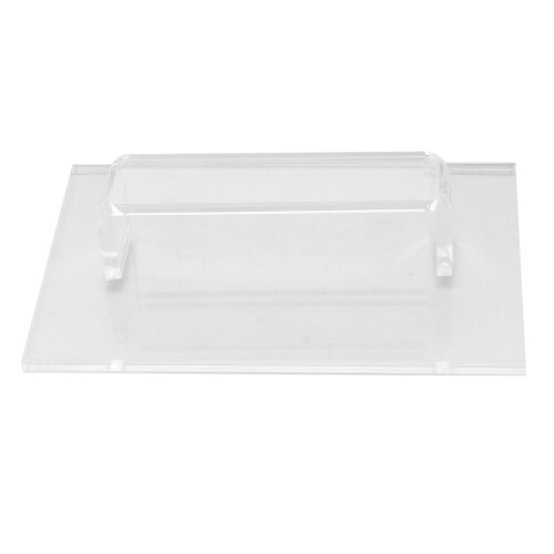 handheld transparante cake cream scraper acryl bakgereedschap