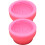 2Stk Silikon Eiscreme Kugel Form Küchenform Haushalt Rosa 2